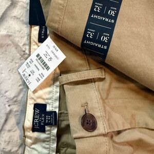 J. Crew Men's Khaki Flex Chinos